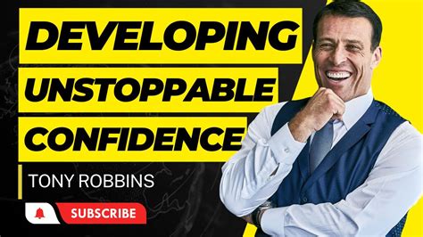 tony robbins confidence|how to show confidence.